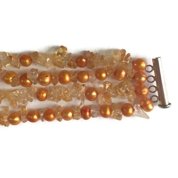 Ross Simons Twisted 6-6.5mm Gold Pearl Necklace - Picture 10 of 11